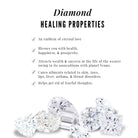 Modern Round Cut Diamond Pendant Necklace Diamond - ( HI-SI ) - Color and Clarity - Rosec Jewels