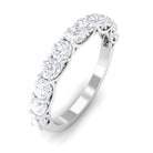 1.25 CT Zircon Half Eternity Ring Zircon - ( AAAA ) - Quality - Rosec Jewels