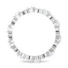 1 CT Elegant Cubic Zirconia Eternity Ring Zircon - ( AAAA ) - Quality - Rosec Jewels