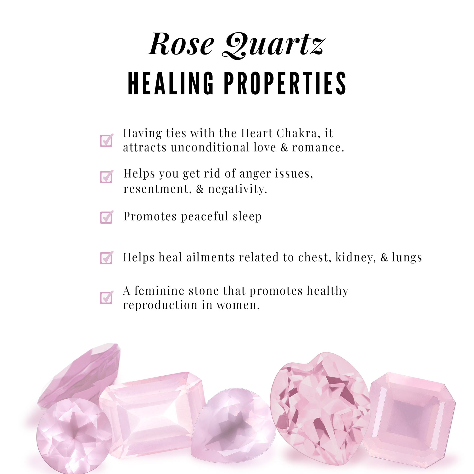 1/2 CT Floral Inspired Rose Quartz and Diamond Engagement Ring Rose Quartz - ( AAA ) - Quality - Rosec Jewels